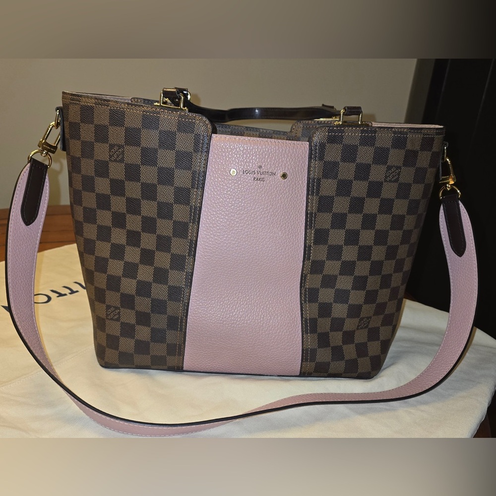 Louis Vuitton Damier Ebene Jersey Magnolia Pink